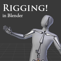 3d rigged characters for blender